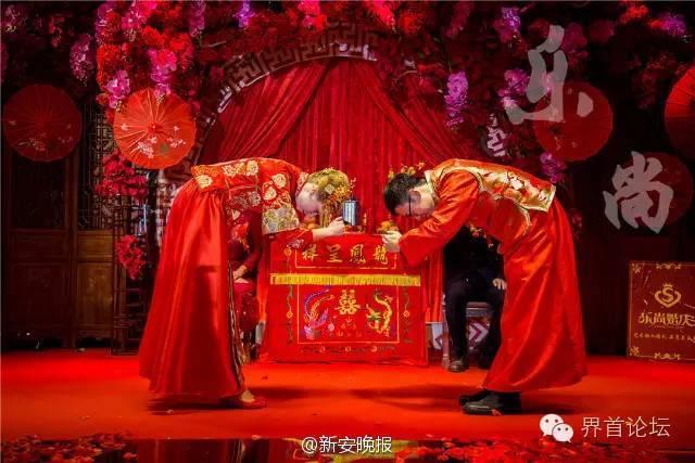 小伙娶乌克兰媳妇 婚礼仪式采用中国传统婚礼(组图)